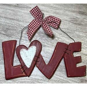 Darling wooden Love hanging‎ decor